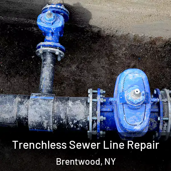  Trenchless Sewer Line Repair Brentwood, NY